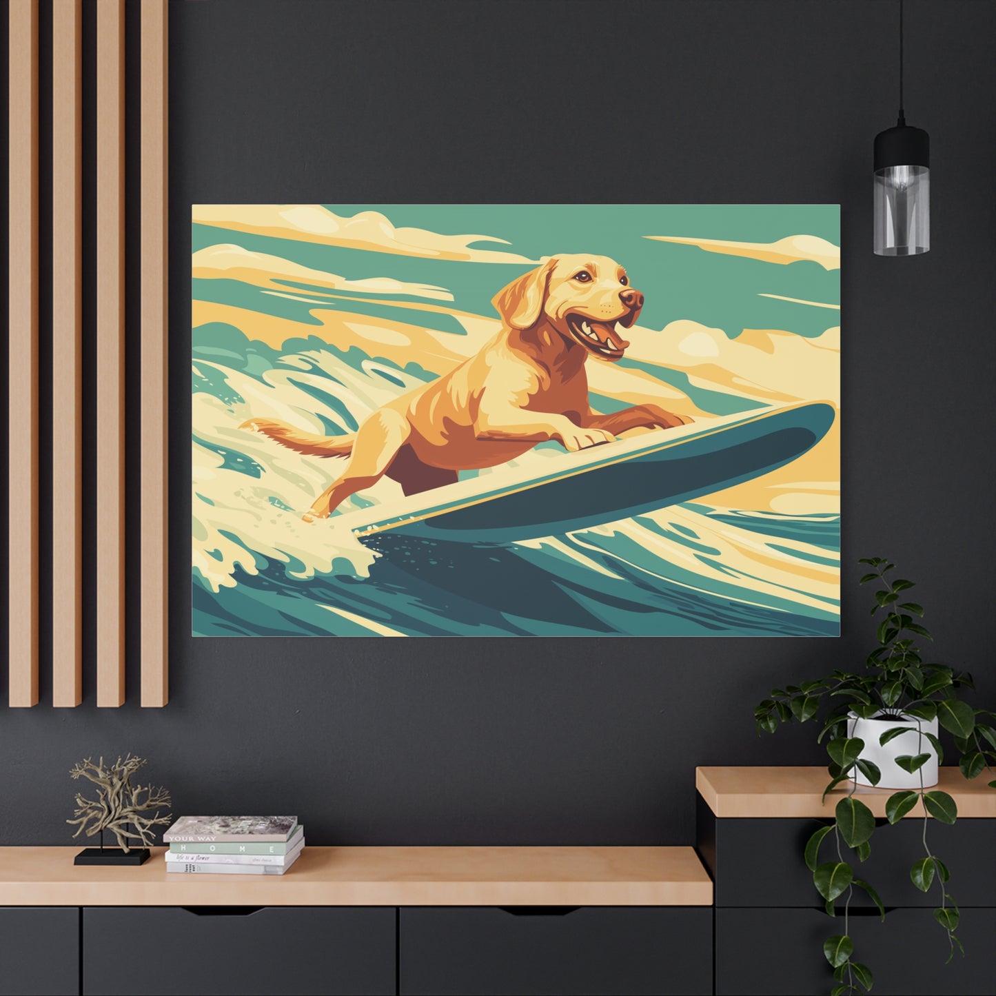Aventure Canine sur les Vagues