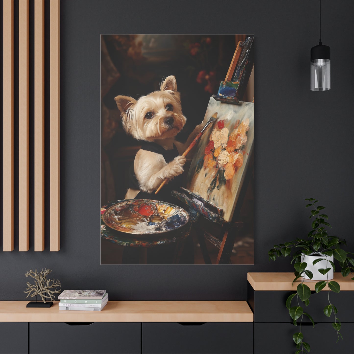 Artiste Poilu : Créations Canines Colorées