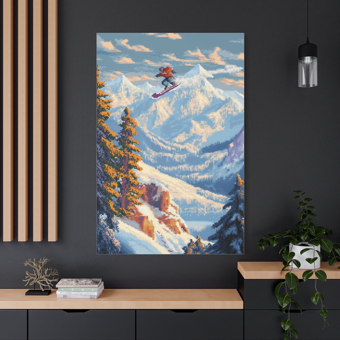 Audace et Liberté en Montagne et Pixels