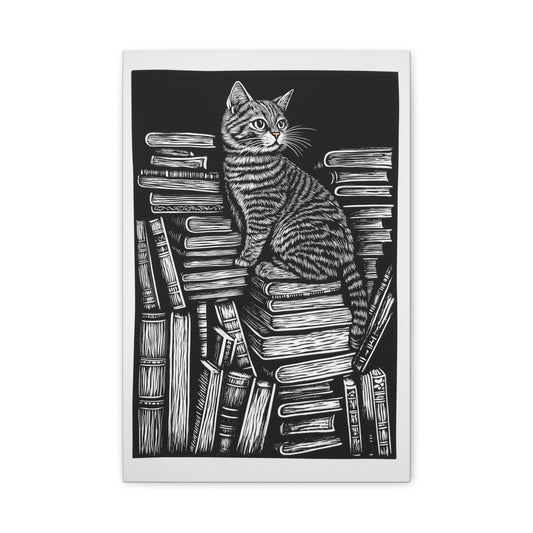 Chat Bibliophile: L'élégance Littéraire