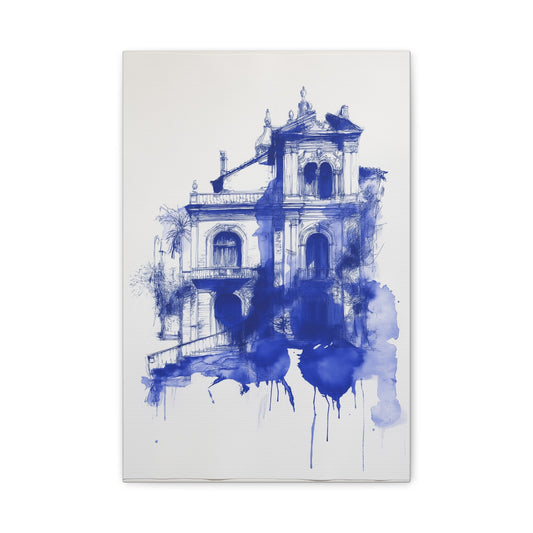 Élégance Bleue : Château Mystérieux