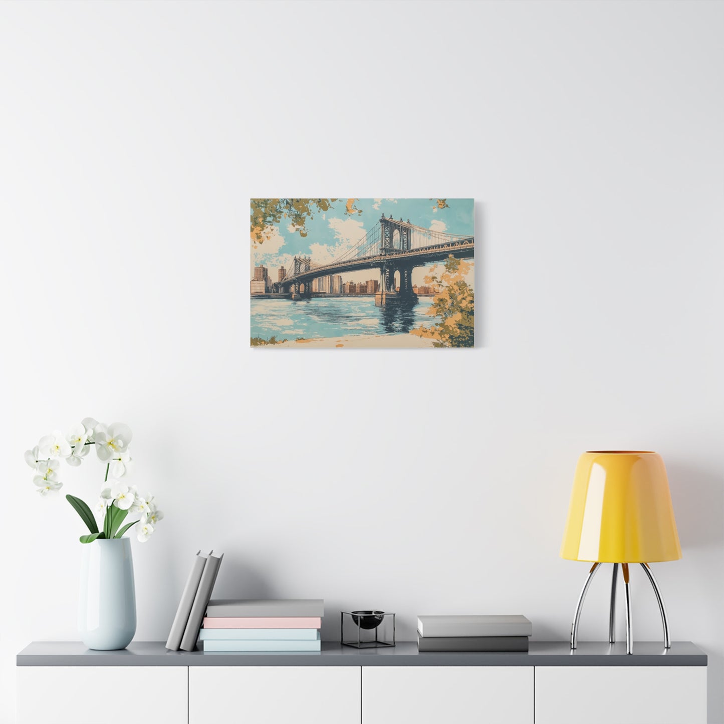 Rêverie devant le Pont de Manhattan