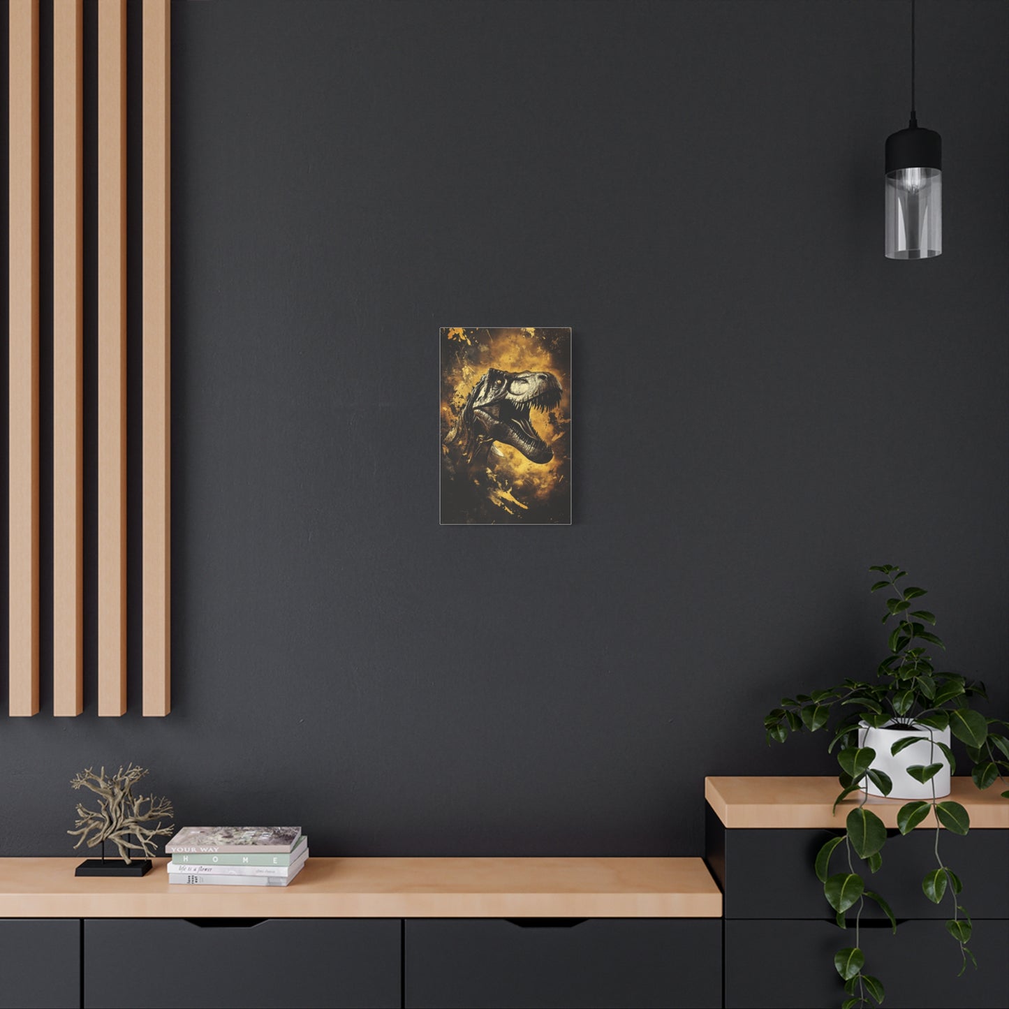 Rugissement Jurassique : Art Primal Chic