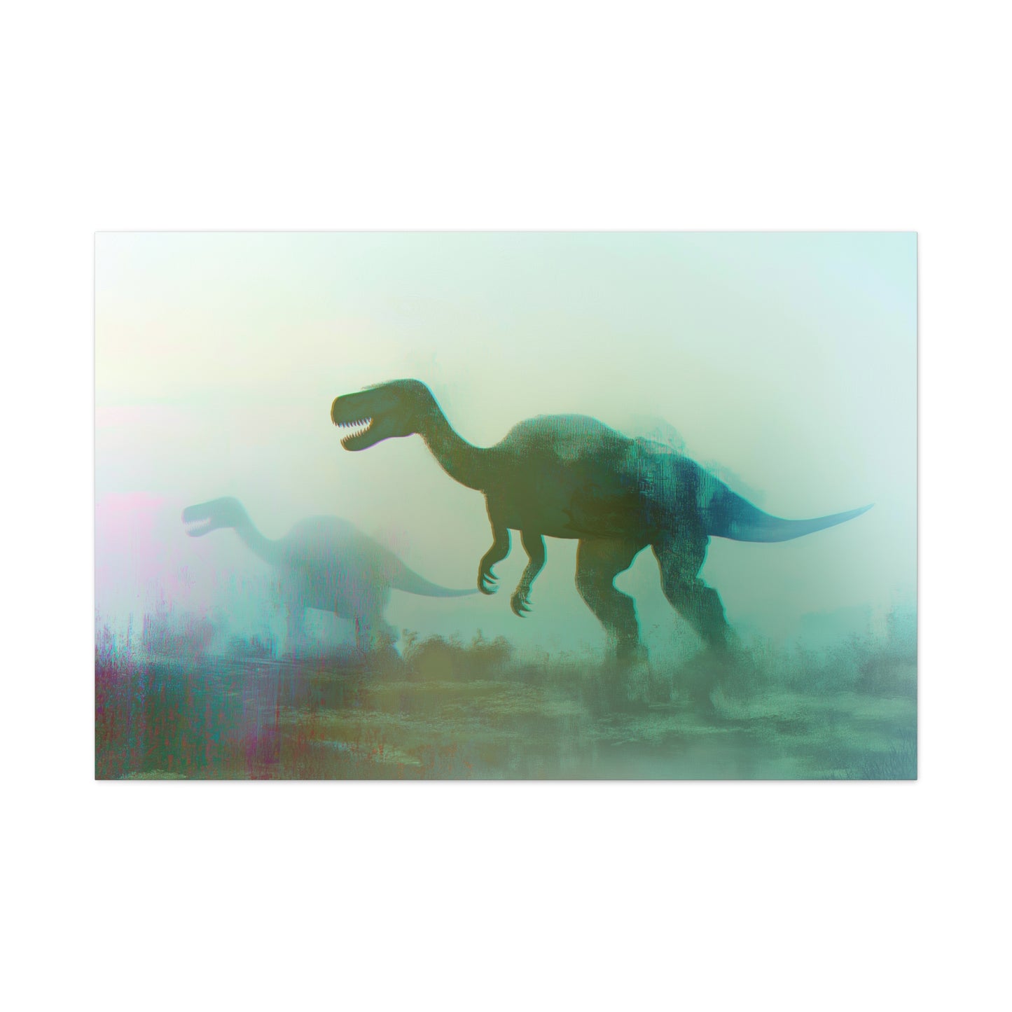 Dinosaures Fantastiques En Pleine Action