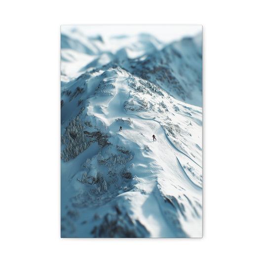 Évasion Blanche : Liberté en Haute Montagne