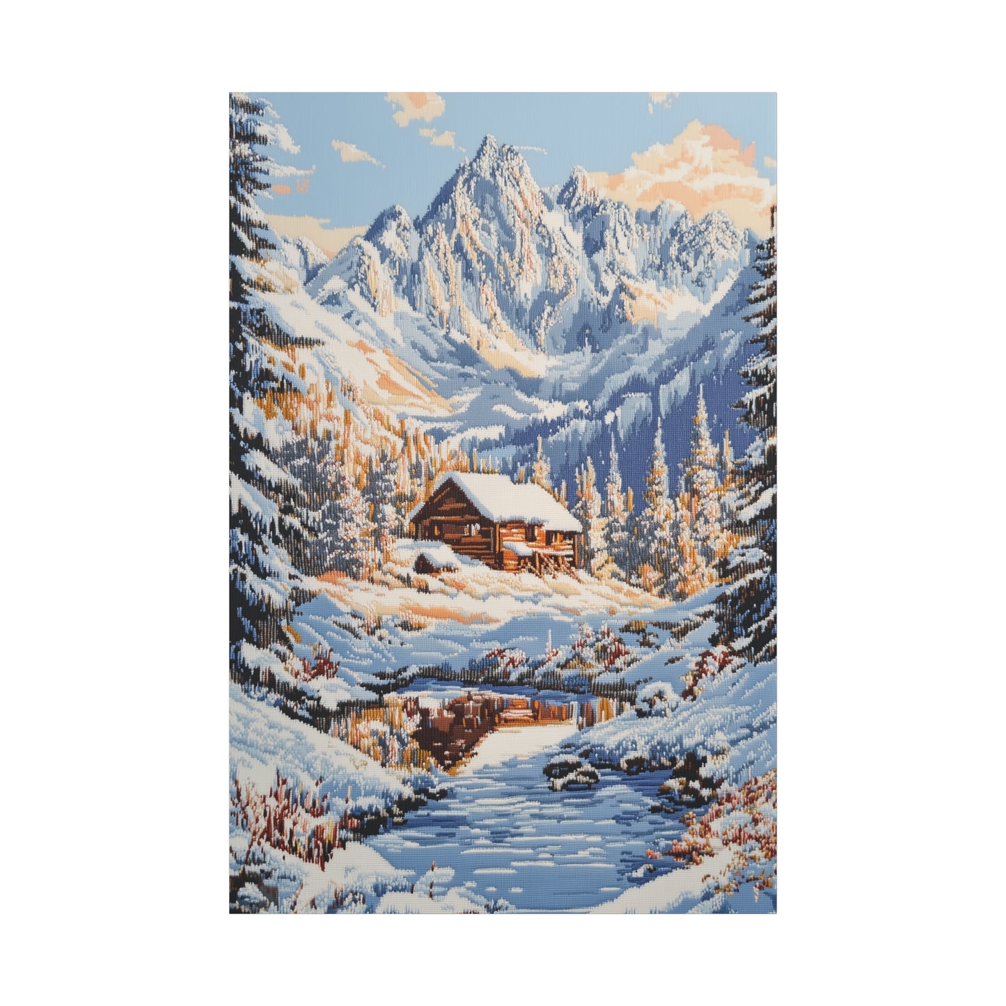 Évasion Montagnarde: Chalet Au Cœur de l'Hiver