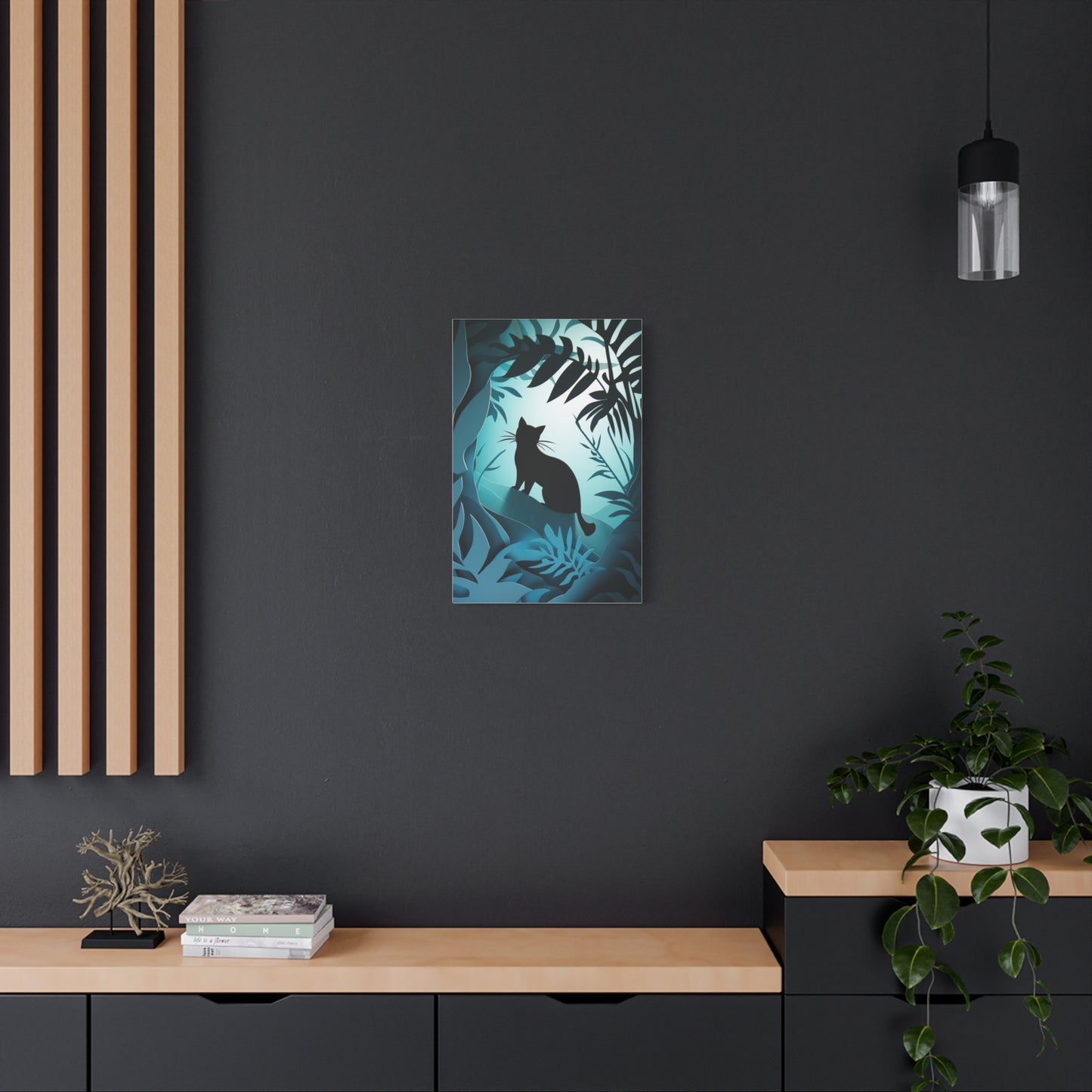 Mystère Félin dans la Jungle Sereine