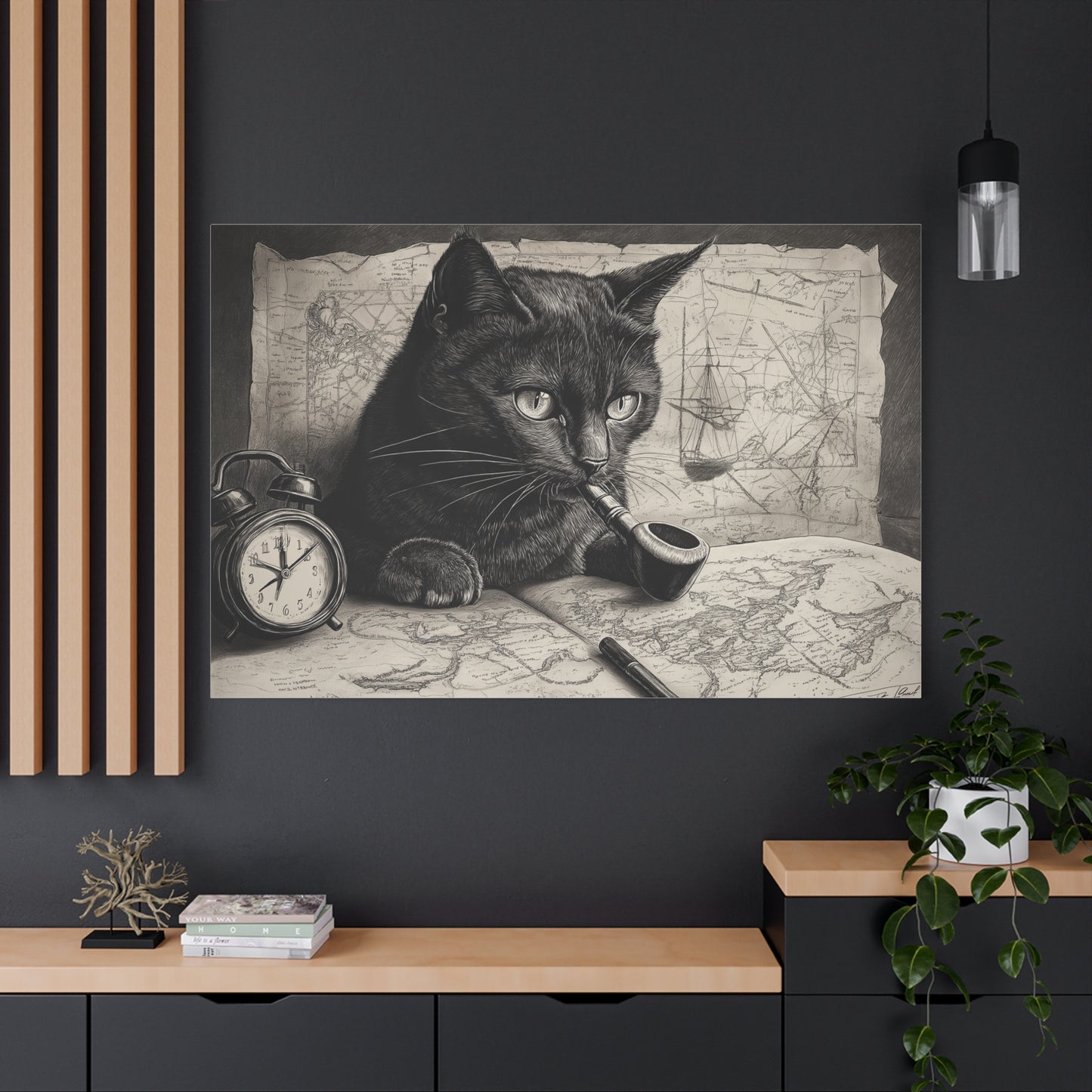 Chat Explorateur: Voyage au-delà des Mers