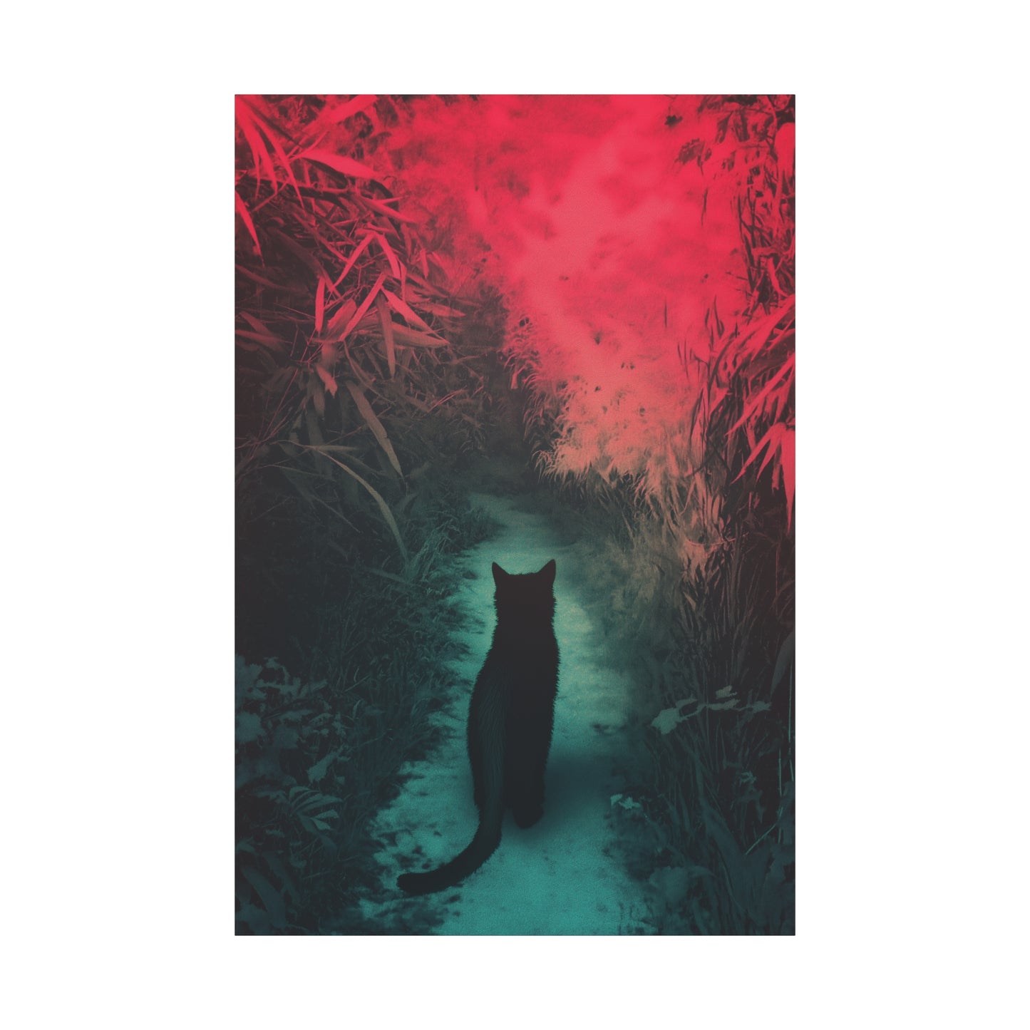 Voyage Mystique au Crépuscule Rouge