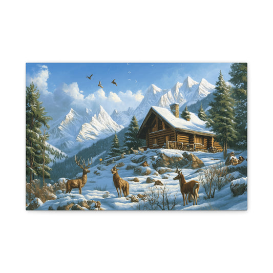 Évasion Montagnarde : Sérénité Neigeuse