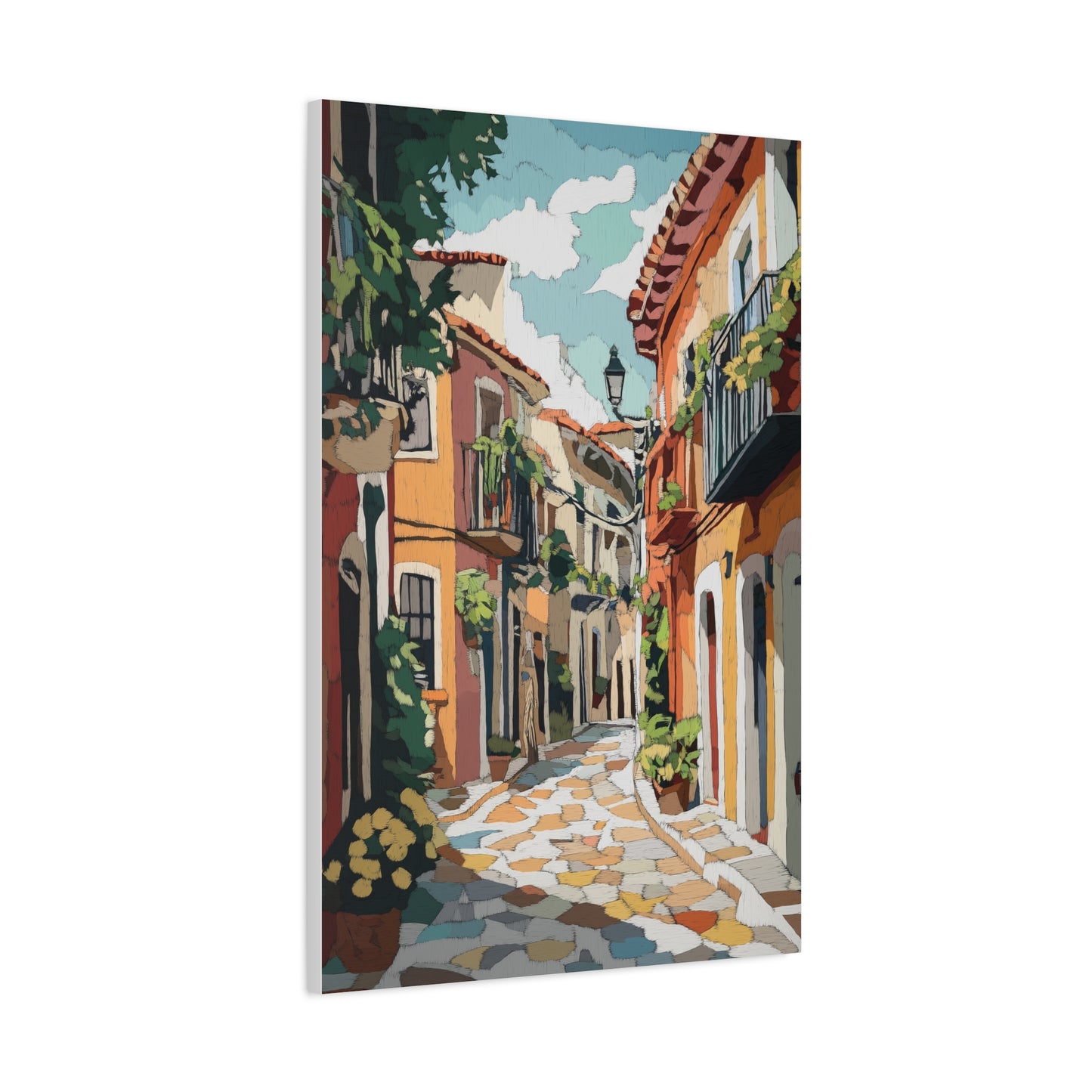 Évasion Colorée dans une Ruelle à Séville