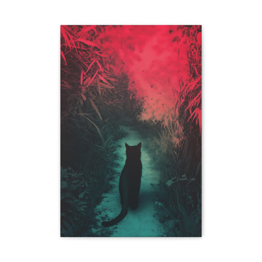 Voyage Mystique au Crépuscule Rouge
