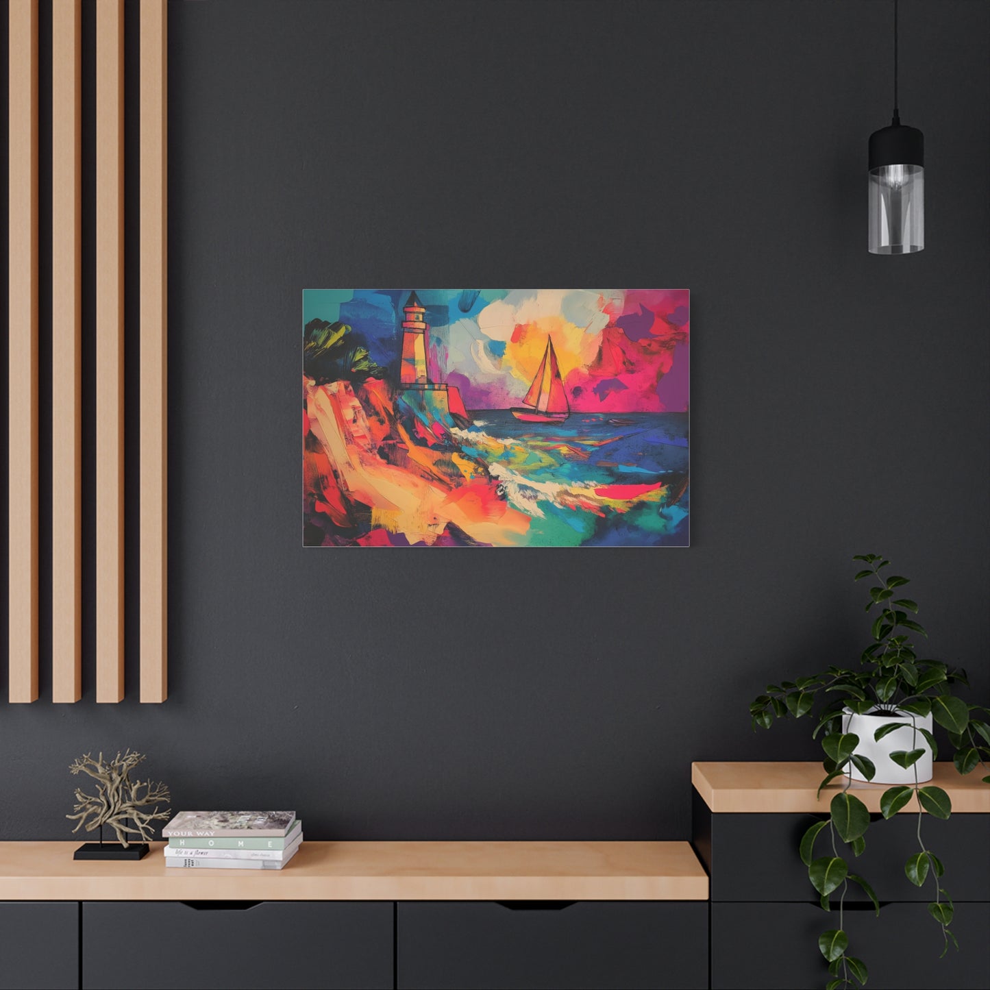 Évasion Colorée en Bord de Mer
