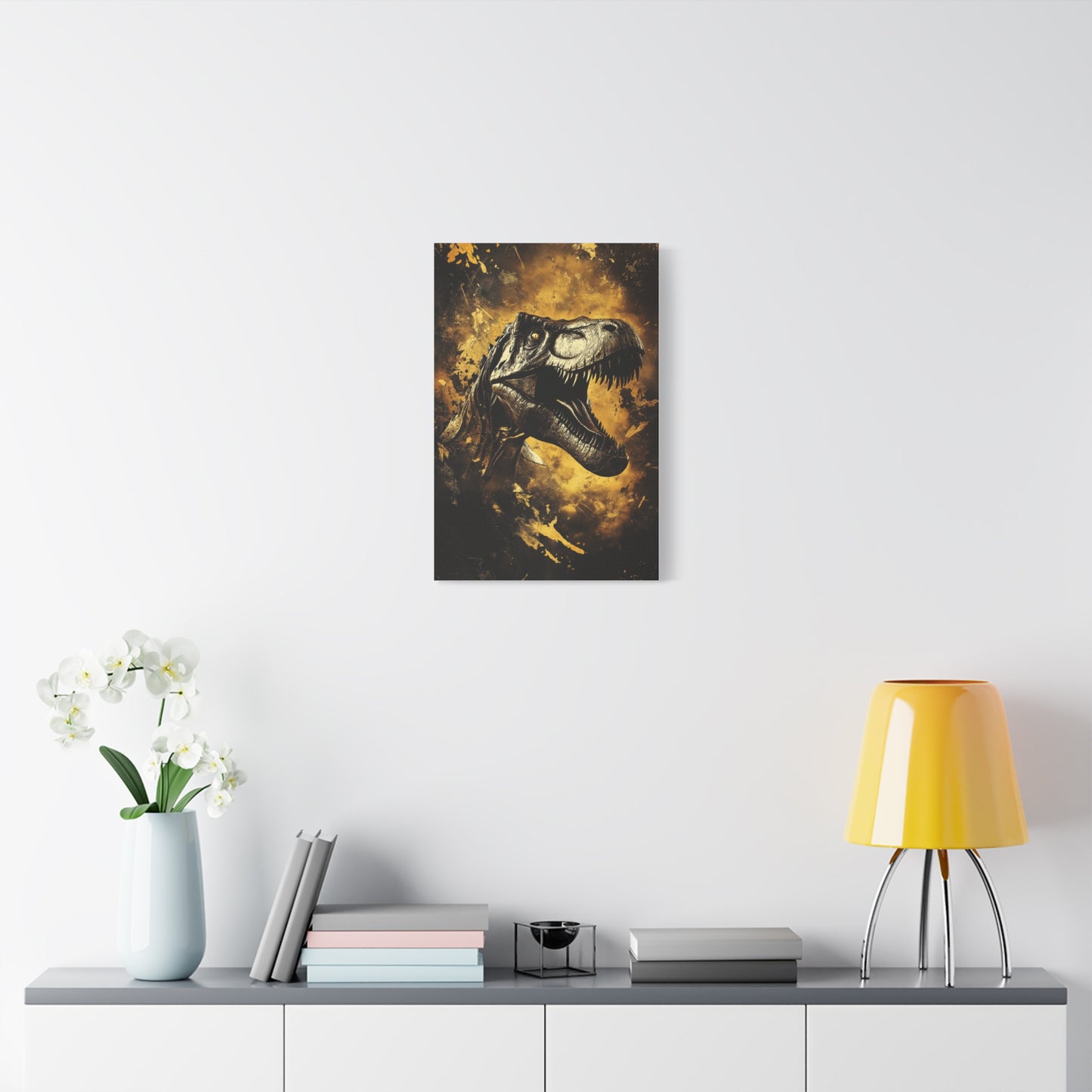 Rugissement Jurassique : Art Primal Chic