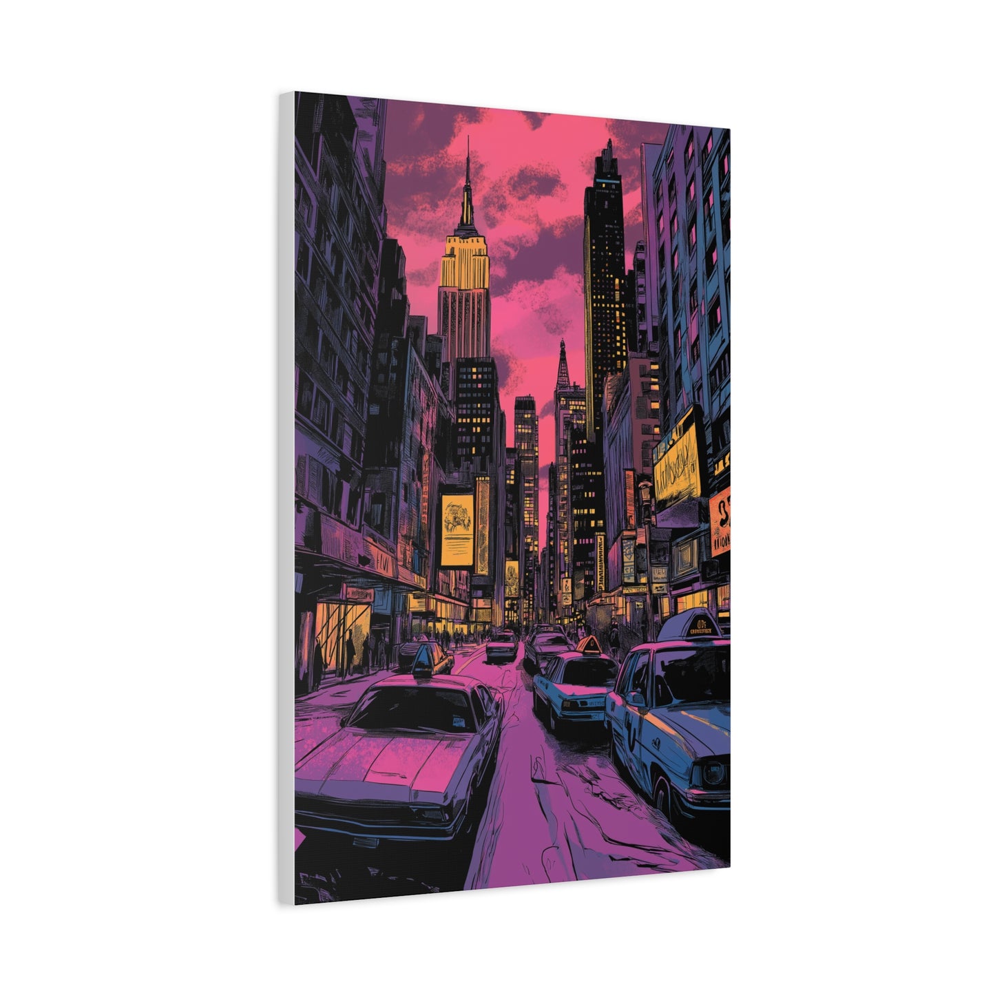 Crépuscule Urbain à New York