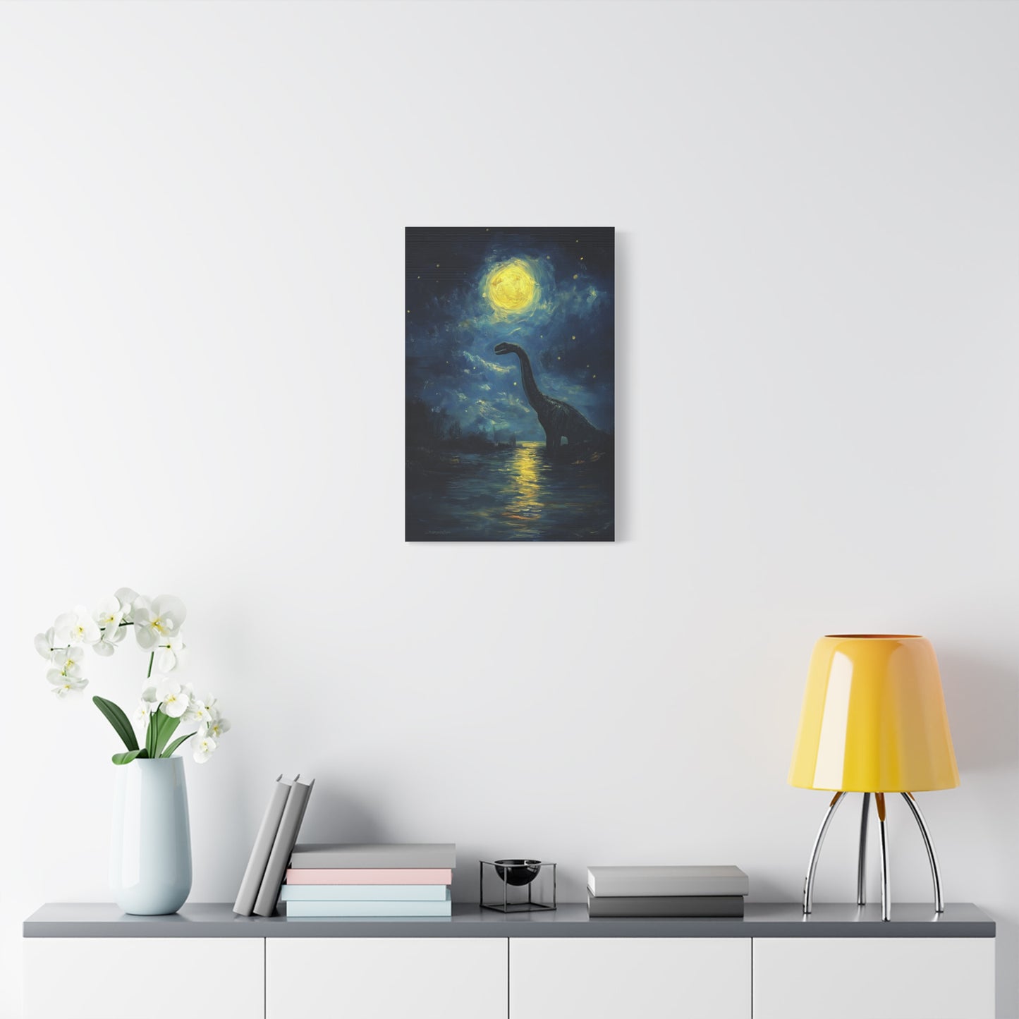 Sous la Lune, le Géant Éveille sa Nuit