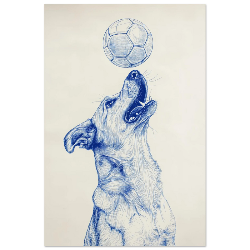 Football Doggo - œuvre