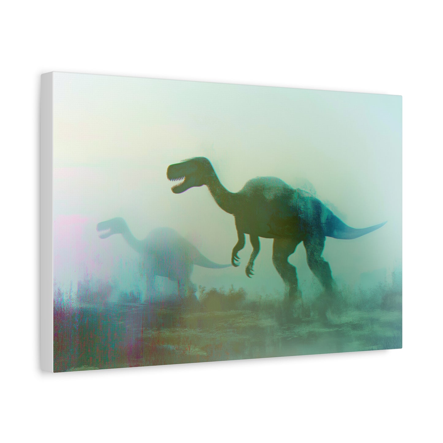 Dinosaures Fantastiques En Pleine Action