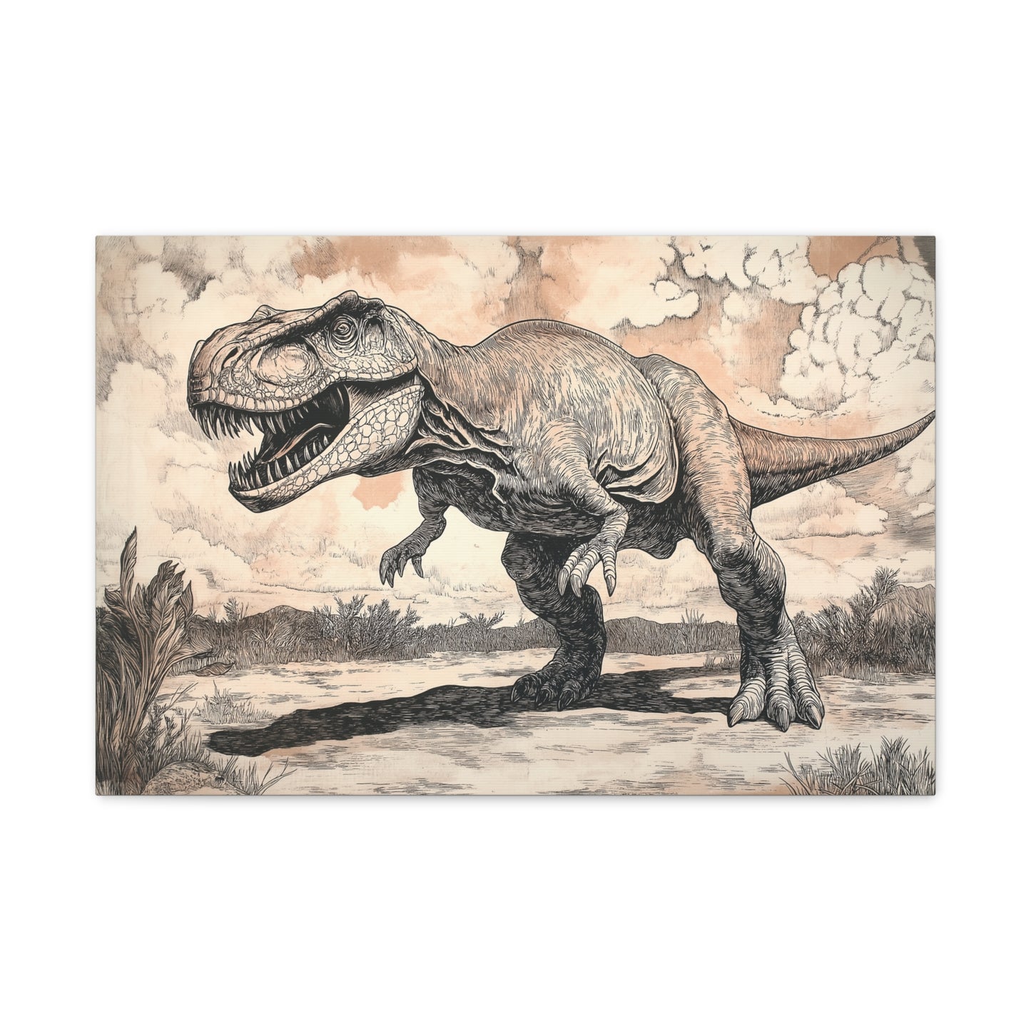 T-Rex : La Force Jurassique en Action