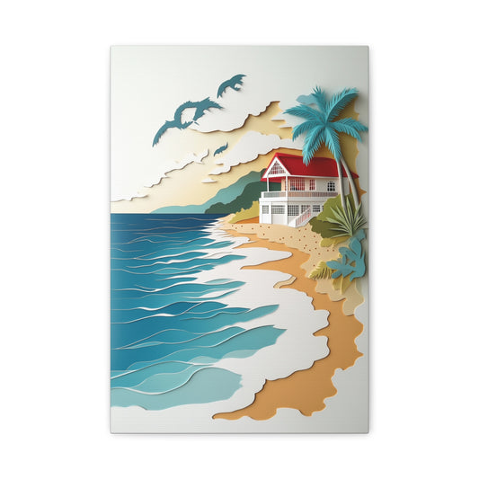 Évasion Tropicale : Art de Rêve