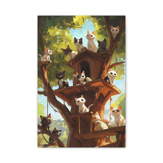 Nature Féline : Aventure Arboricole
