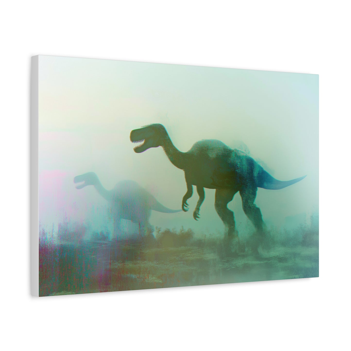 Dinosaures Fantastiques En Pleine Action