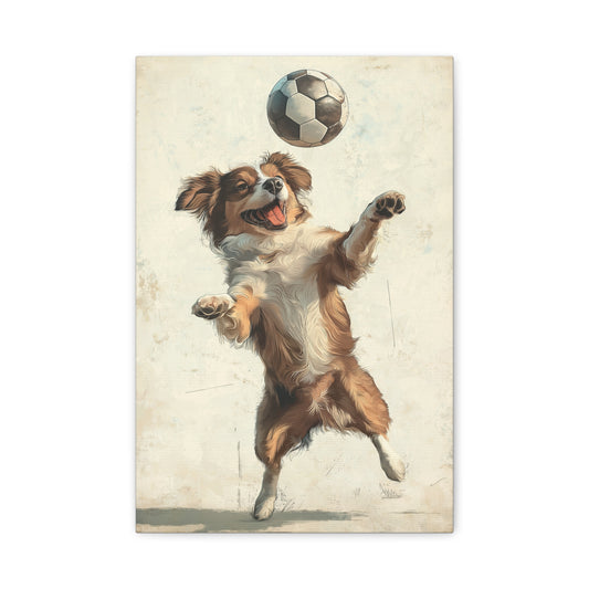 Champion de Football à Quatre Pattes