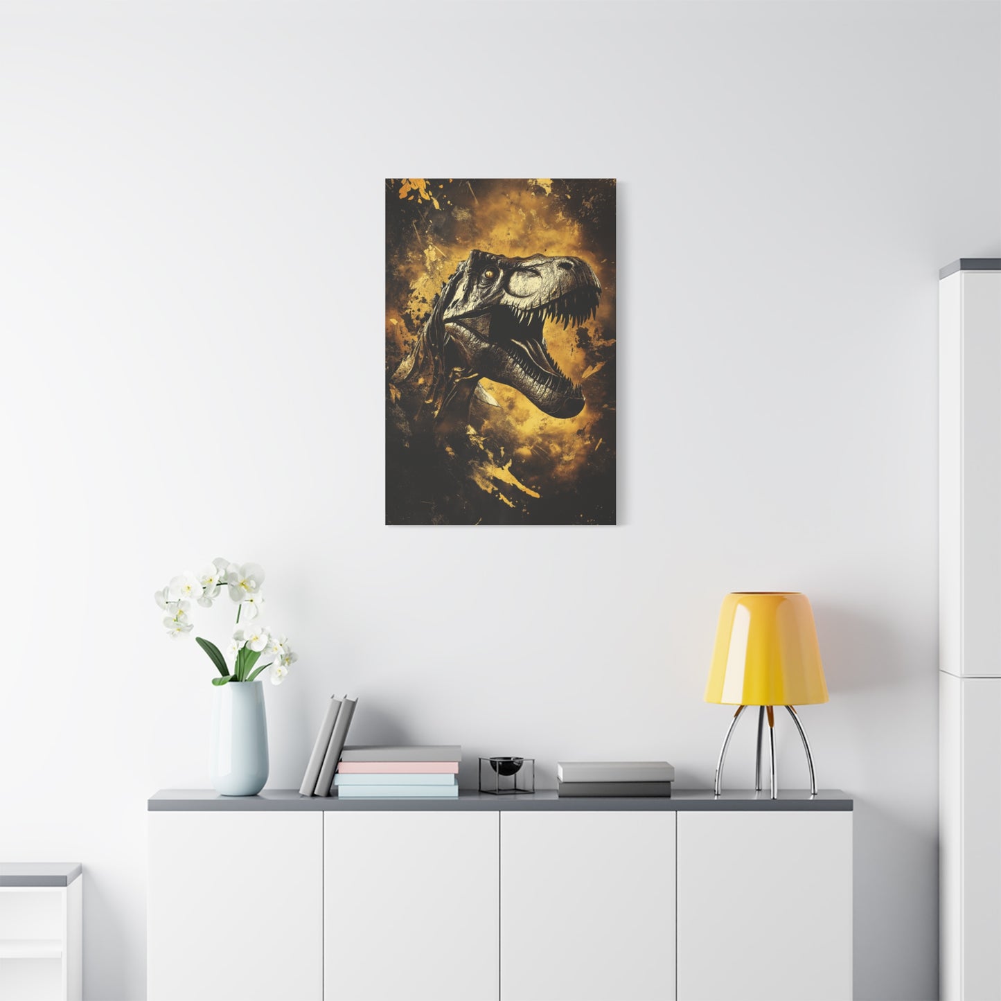 Rugissement Jurassique : Art Primal Chic