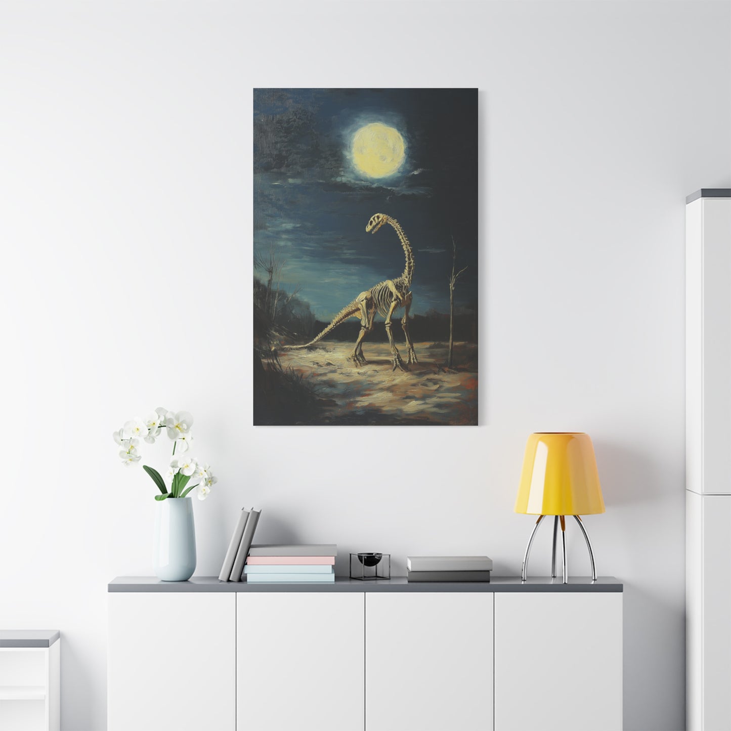 Réveil Mystique Sous la Lune Pâle