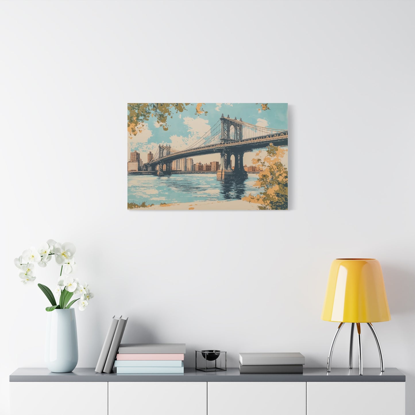 Rêverie devant le Pont de Manhattan