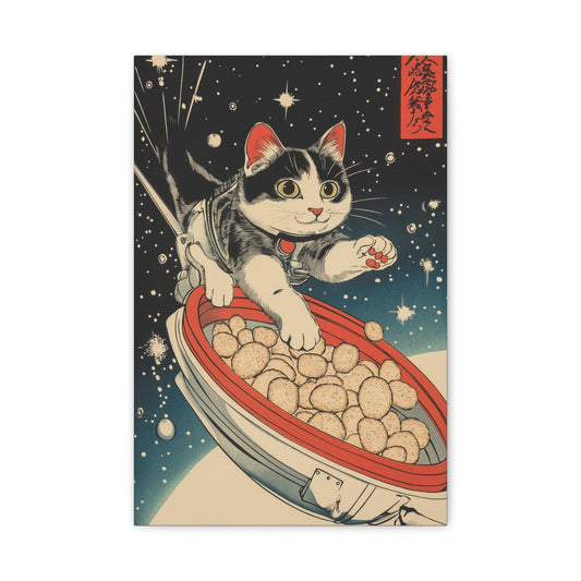 Chat Astronaute en Mission Spatiale