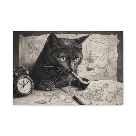 Chat Explorateur: Voyage au-delà des Mers