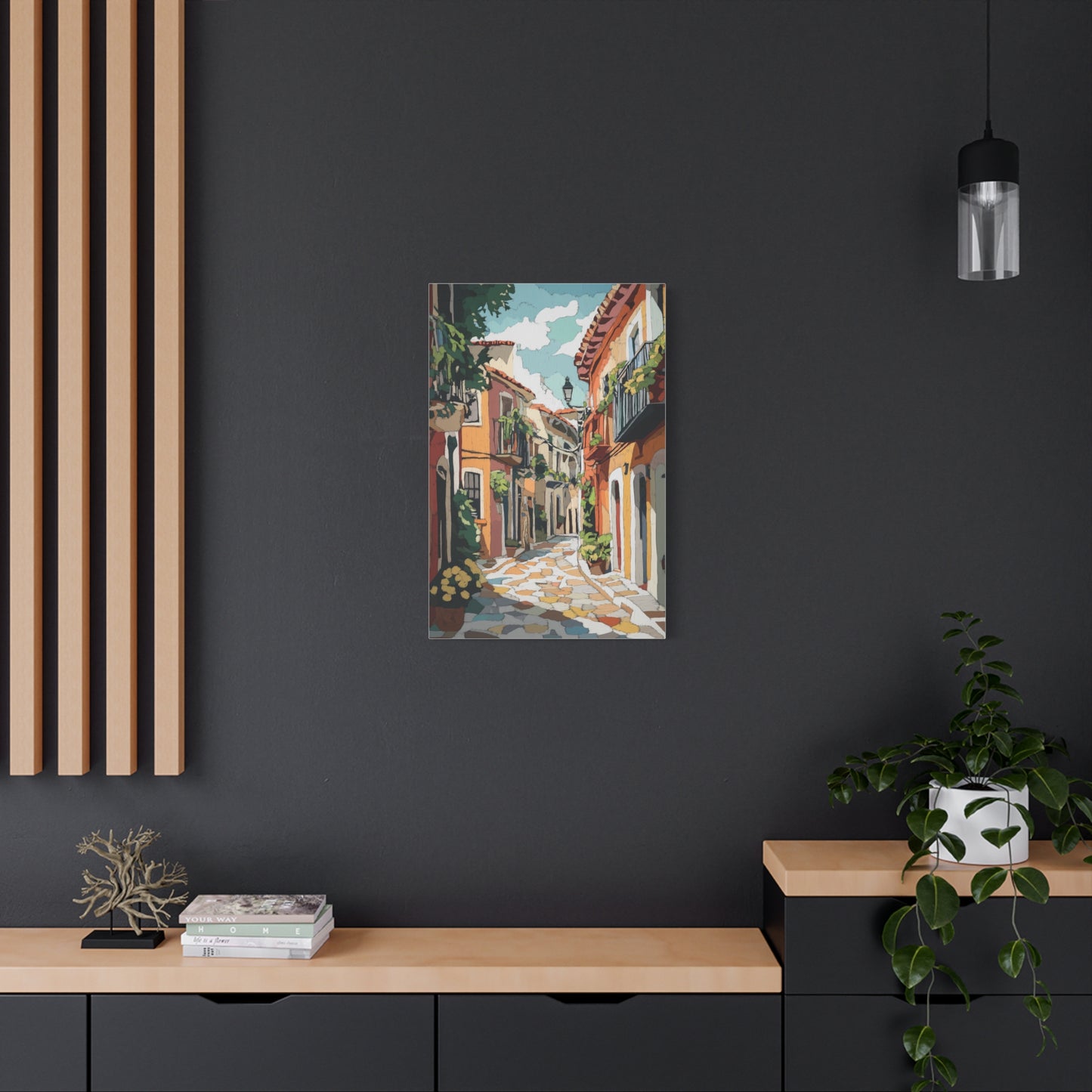 Évasion Colorée dans une Ruelle à Séville