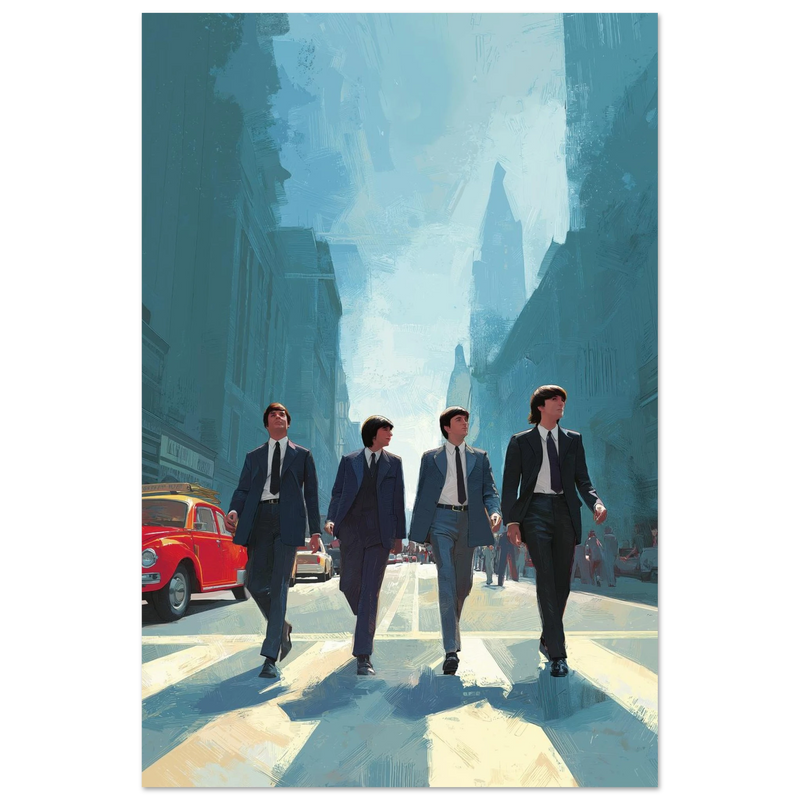 Les Quatre Silhouettes de Londres - œuvre