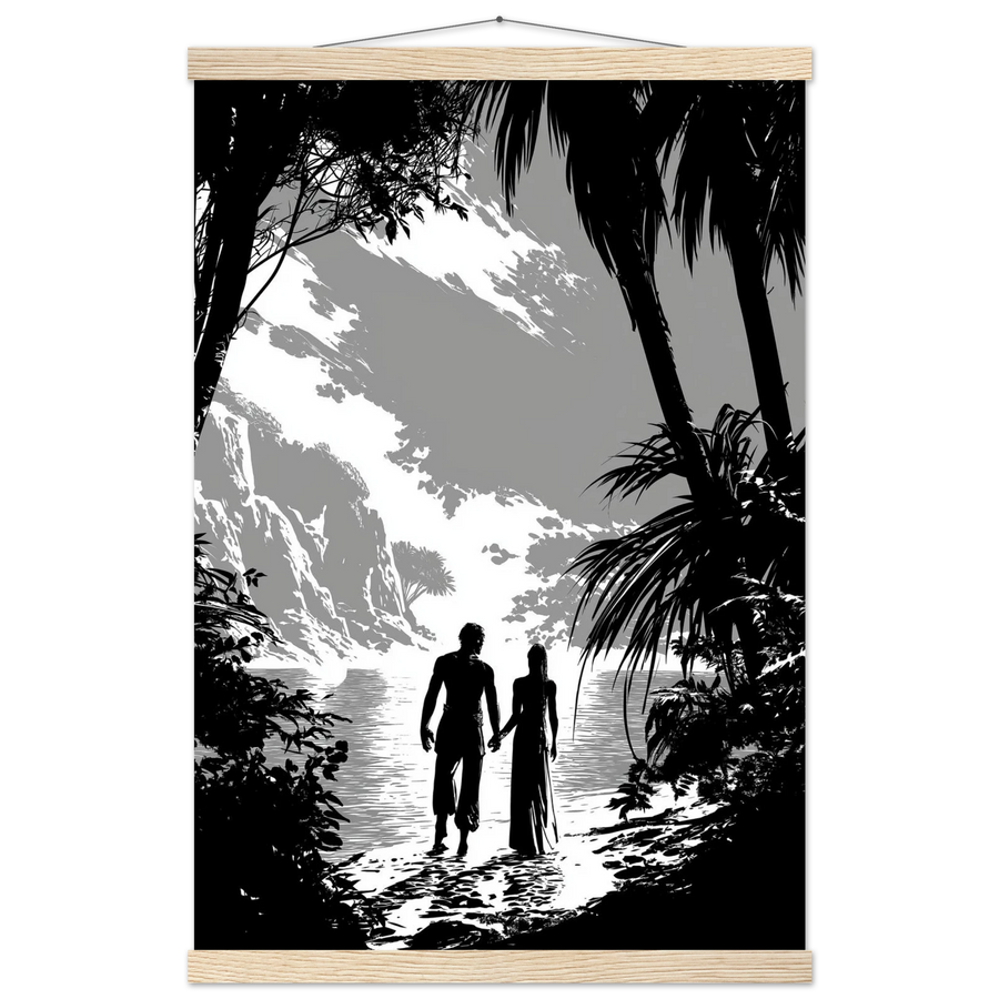 Ogygie en Noir et Blanc