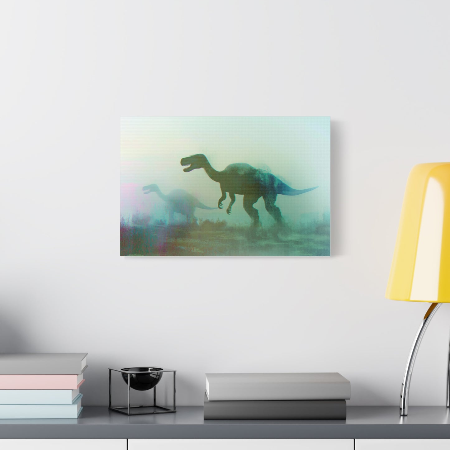 Dinosaures Fantastiques En Pleine Action