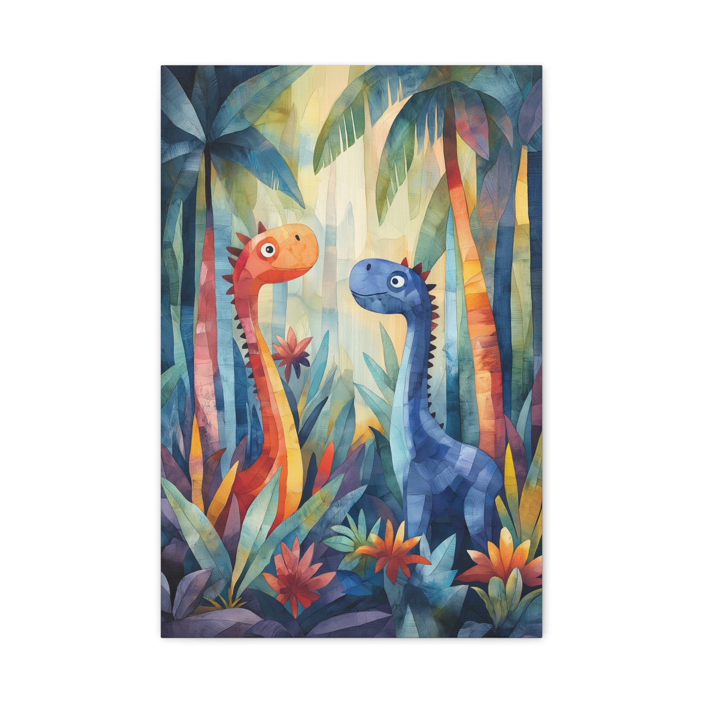 Dinosaures Magiques dans la Jungle Enchantée