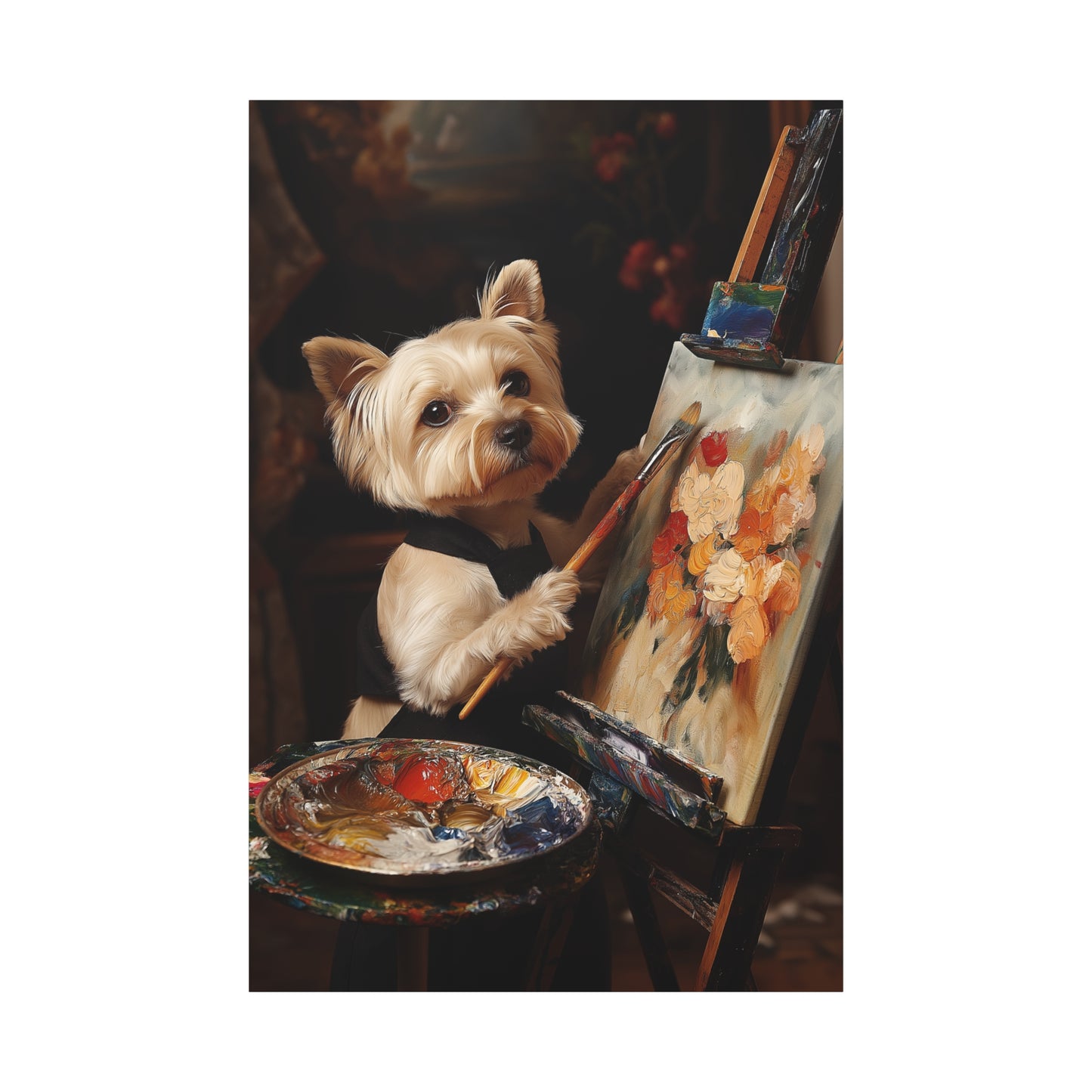 Artiste Poilu : Créations Canines Colorées