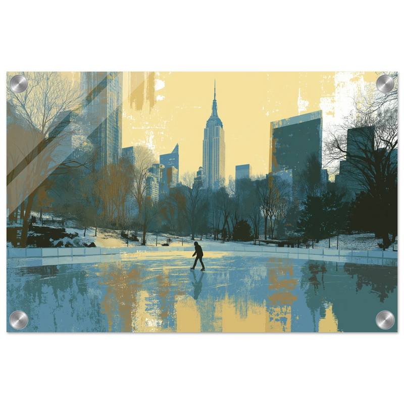 Glisse sur Wollman Rink - œuvre
