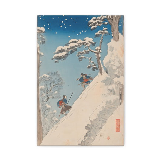 Aventure Sublime sous la Neige Étoilée
