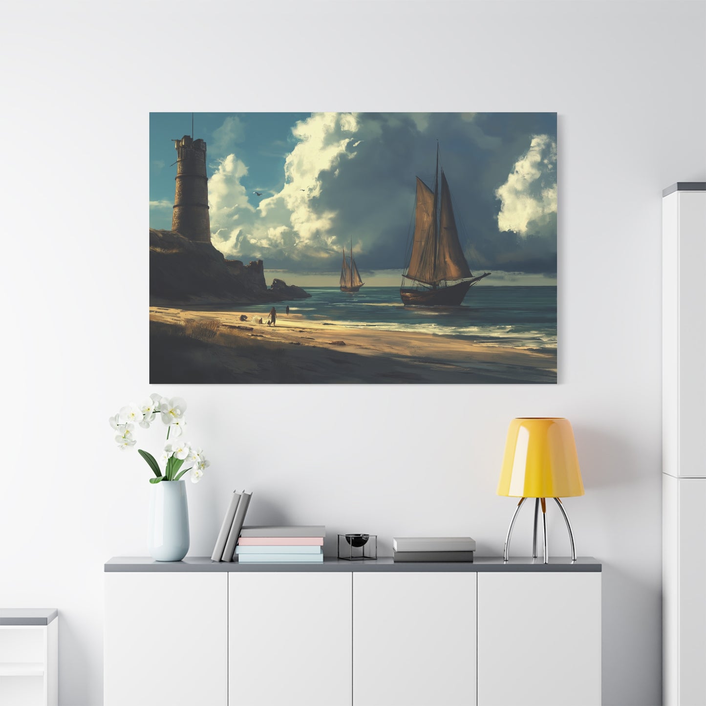 Voyage vers l'horizon maritime
