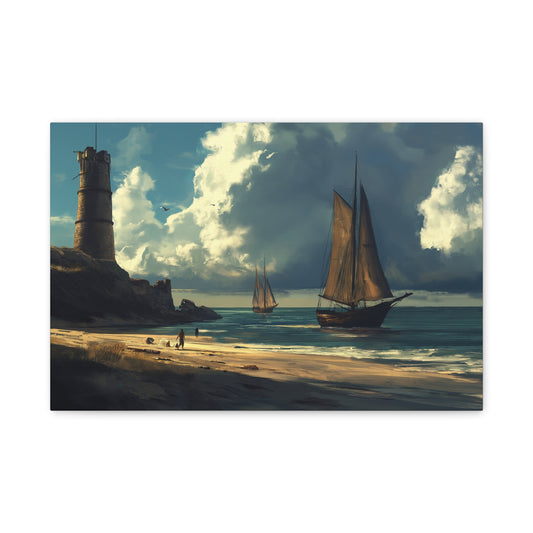 Voyage vers l'horizon maritime