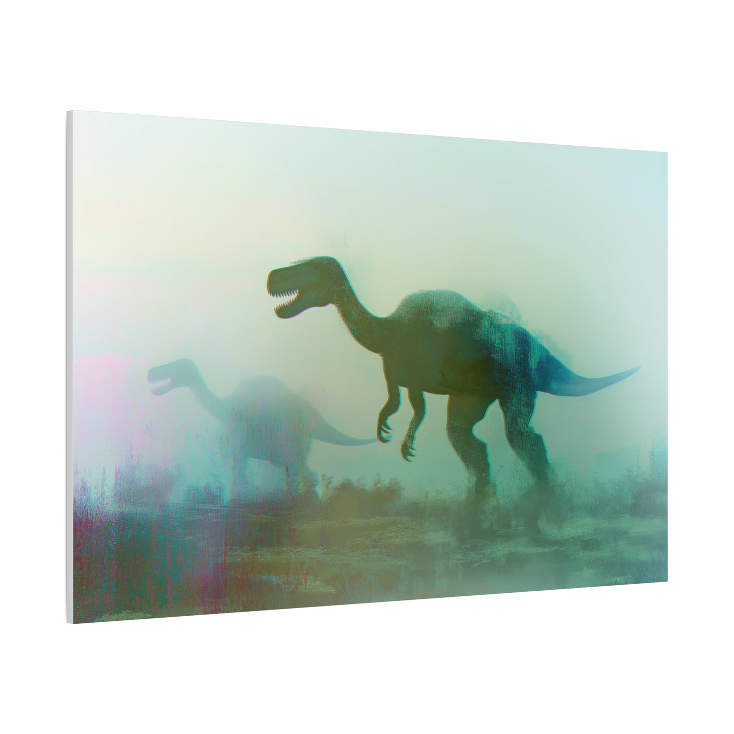 Dinosaures Fantastiques En Pleine Action