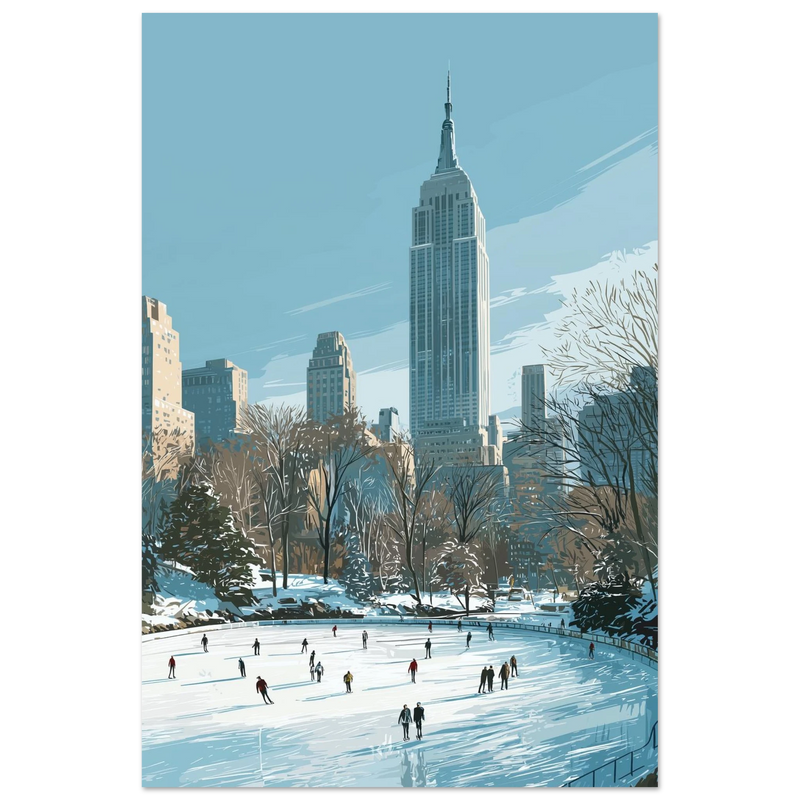 Glace sous les Tours - œuvre