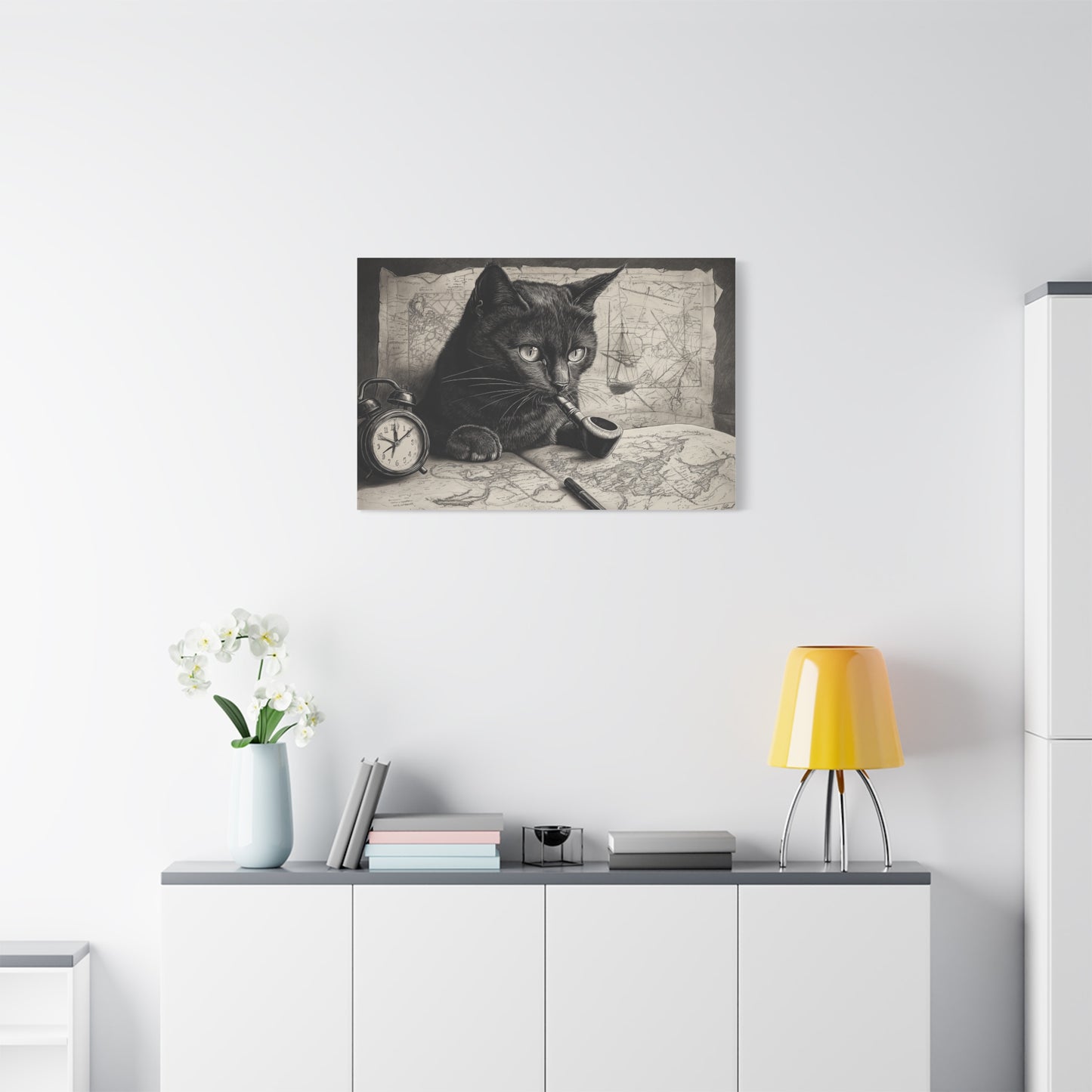 Chat Explorateur: Voyage au-delà des Mers