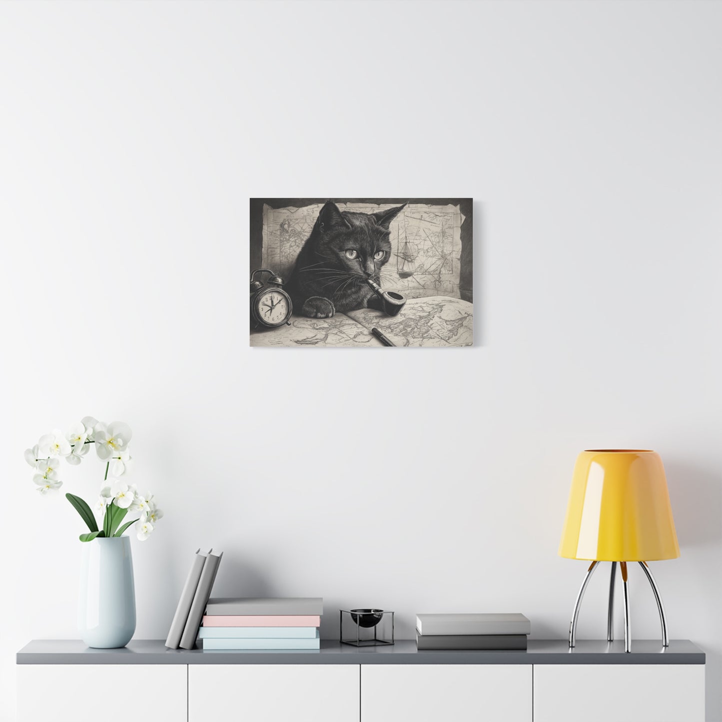 Chat Explorateur: Voyage au-delà des Mers
