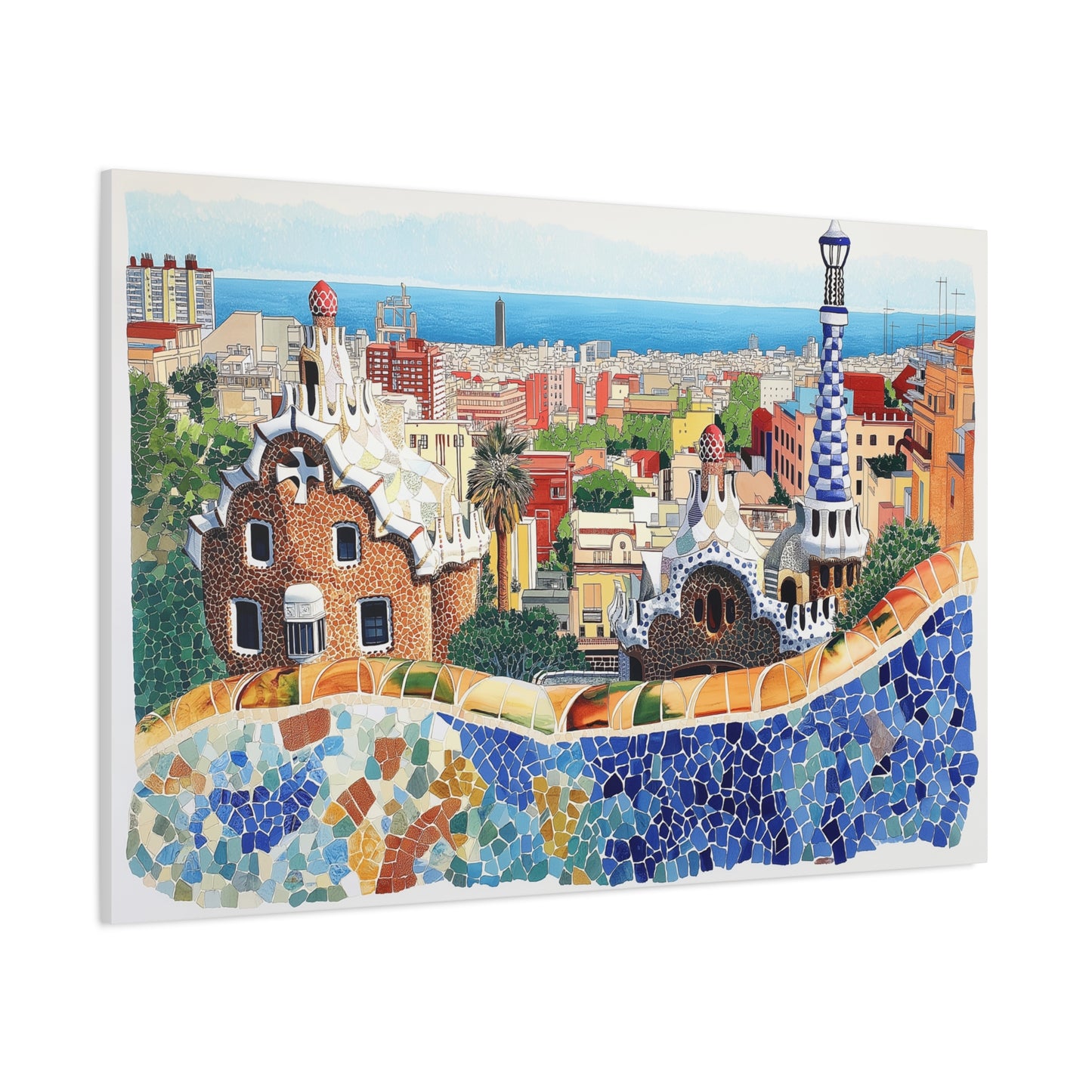 Évasion Colorée au Parc Güell