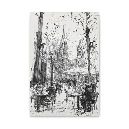 Évasion Munichoise : Terrasse et Cathédrale