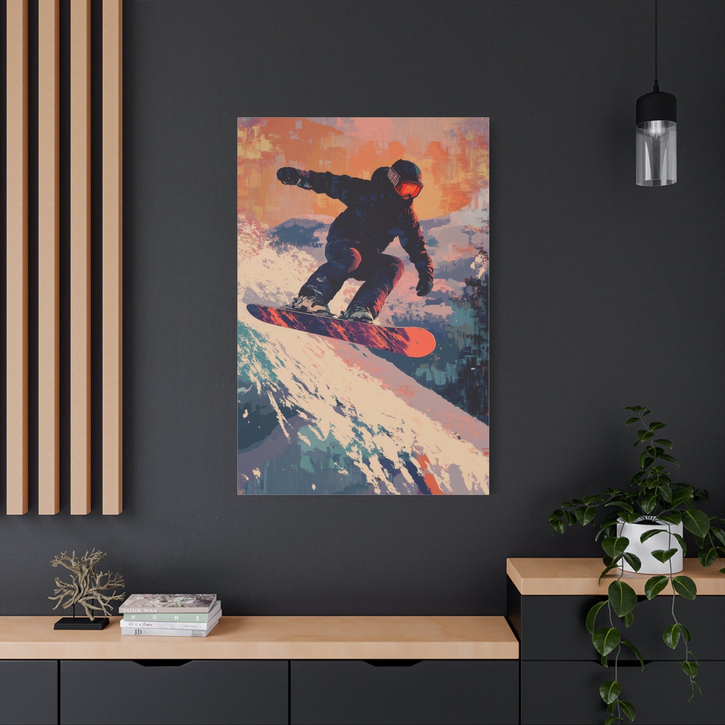 Snowboarder en Action: Vivez l'Adrénaline!