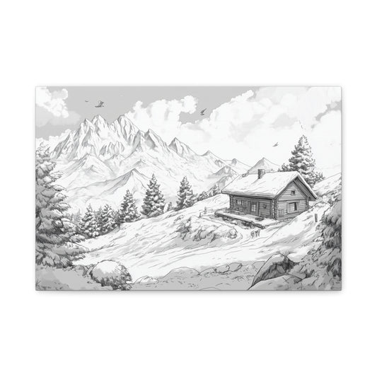 Évasion Alpine : Sérénité dans la Neige